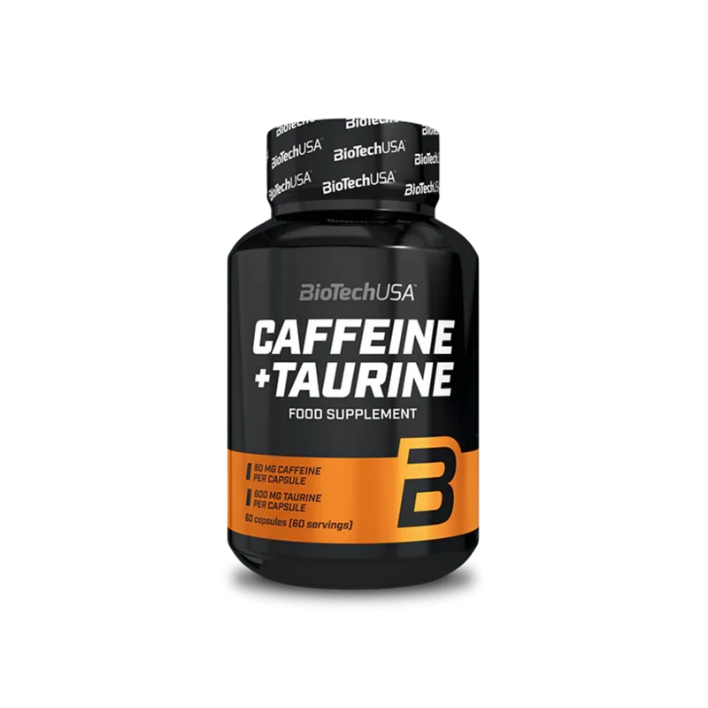 Caféine + Taurine - (60 Gélules)