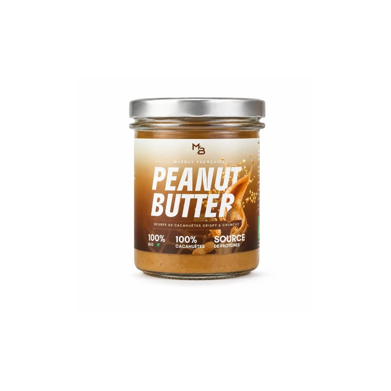 Peanut Butter Bio Crispy & Crunchy - MB Fitness (300 g)