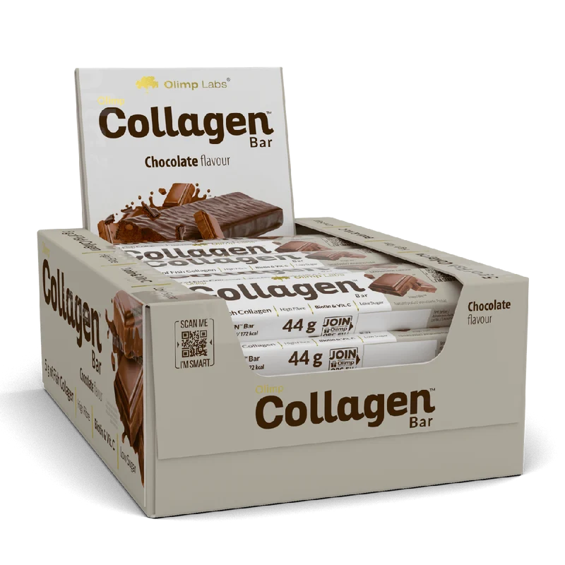 Barre Collagène Olimp Collagen Bar - Chocolat (25 x 44 g)