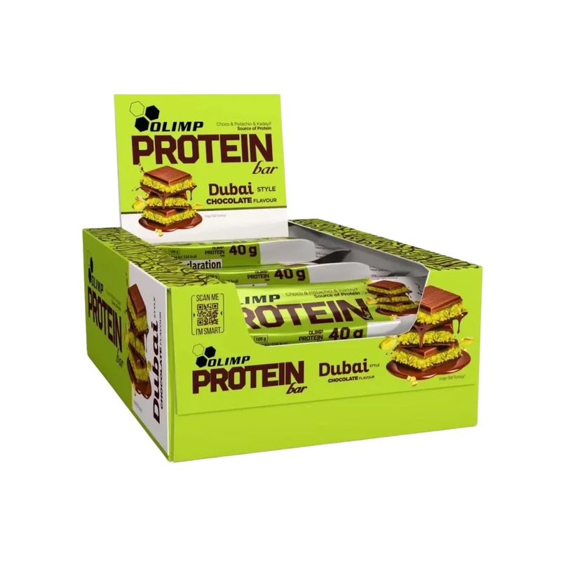 Barre Protéinée Olimp Dubai Style - Chocolat Kataifi (25 x 40g)