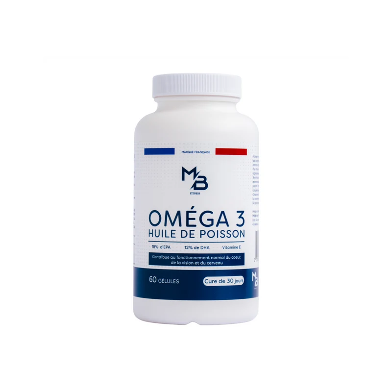 Oméga 3 Hautement Dosé (60 Gélules) – Made in France