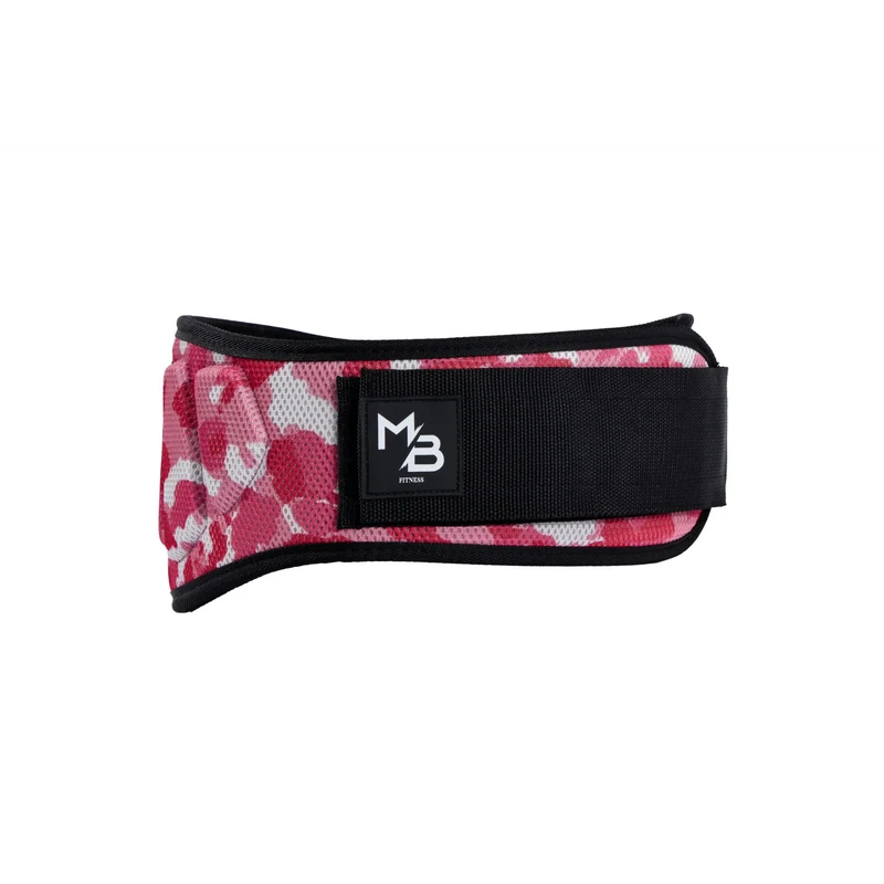 Ceinture de Fitness et Musculation – Militaire Rose
