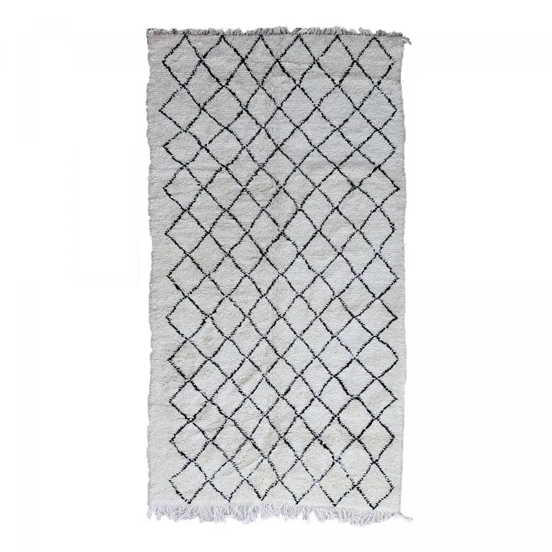 Tapis berbère en laine 140x255 cm