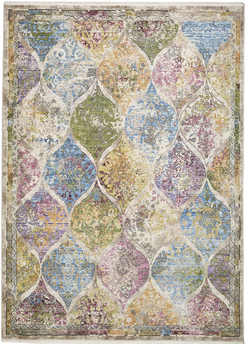 Tapis Vintage Multicolore Athena 24021