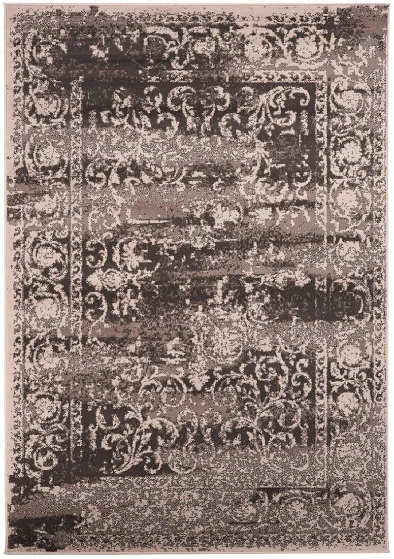 Tapis Vintage Taupe style Orientale VINFOR