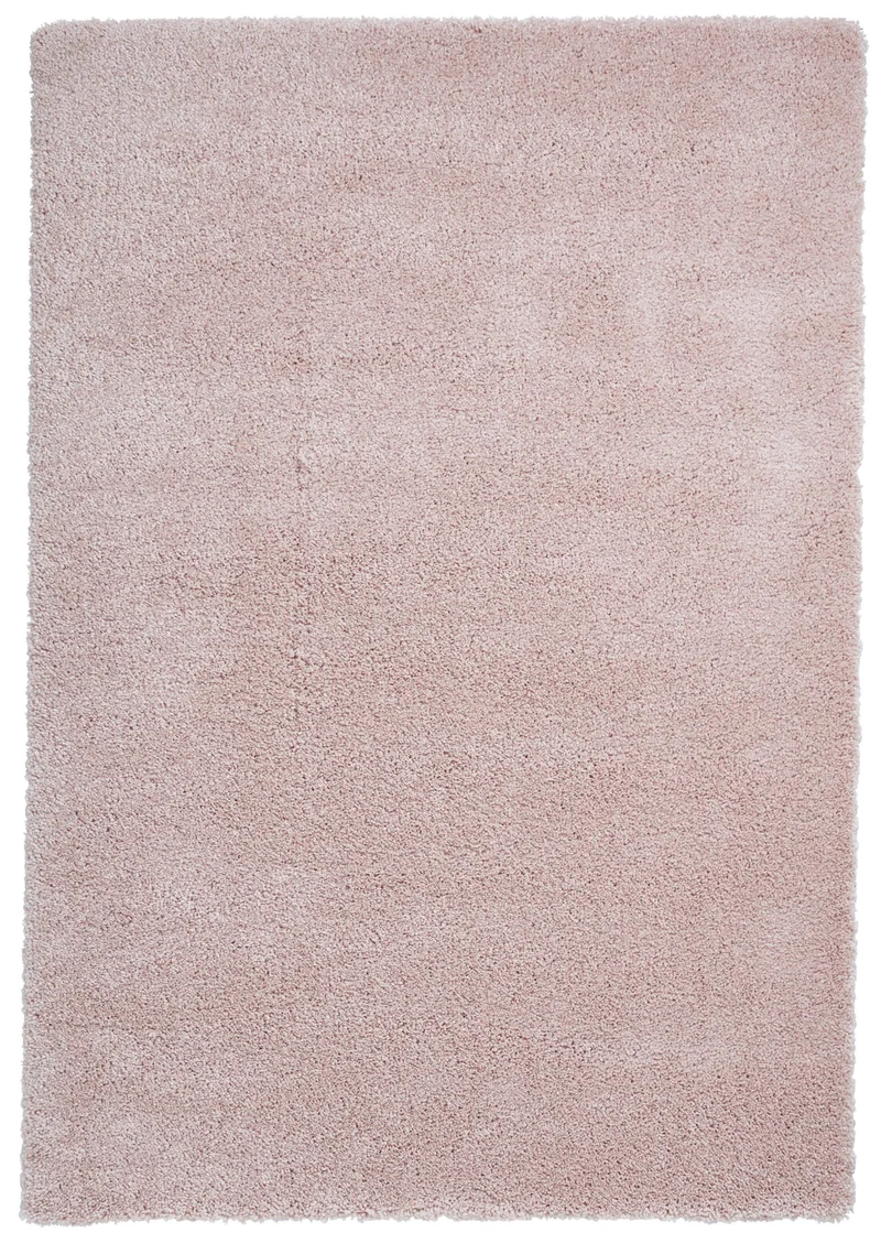 Tapis Shaggy Rose uni intérieur SIERRA