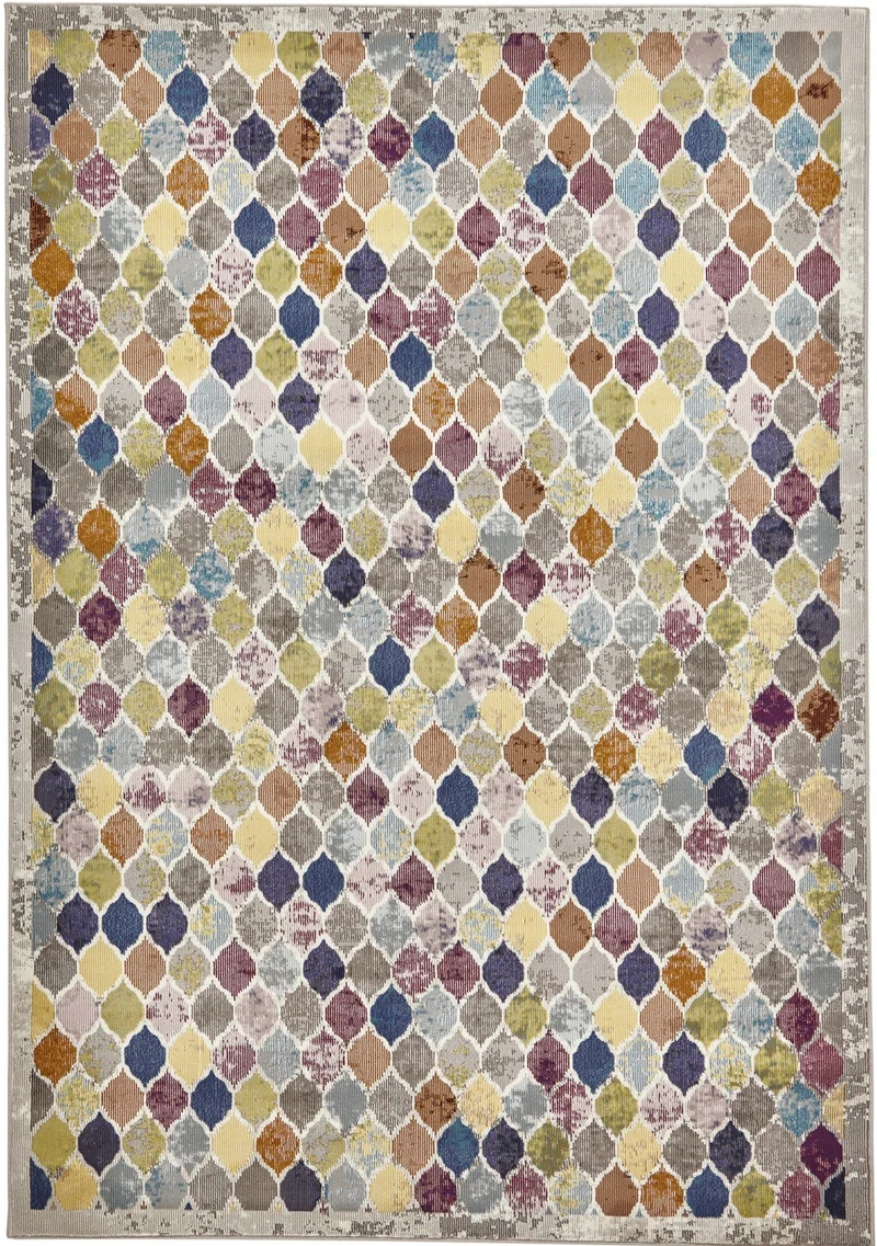 Tapis Multicolore Graphique 16th Avenue 35A