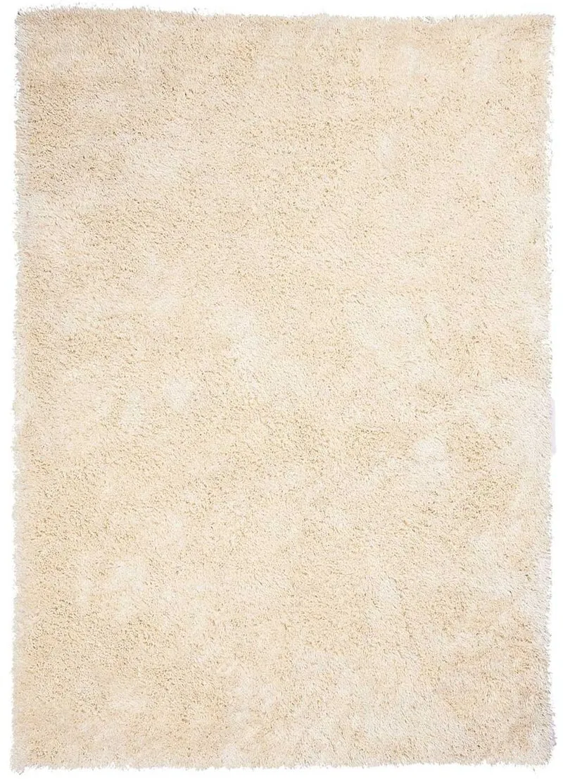 Tapis Shaggy Beige Uni doux SG LUXE