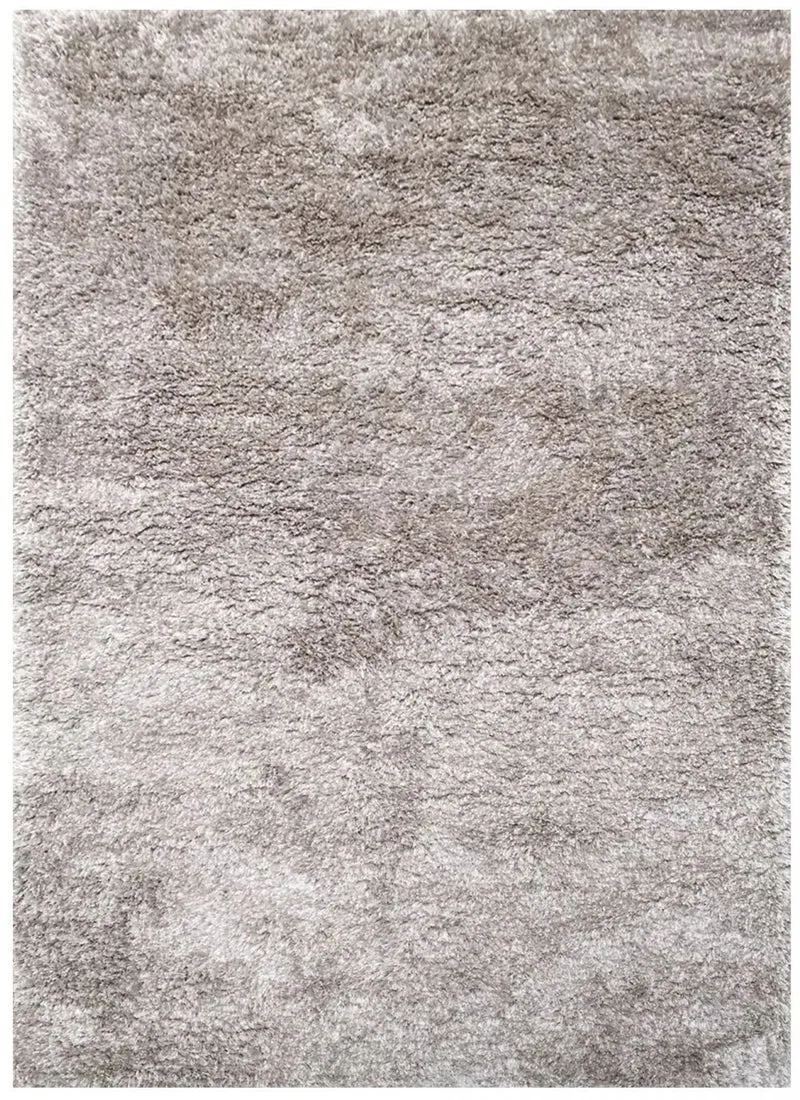 Tapis Shaggy Gris Uni doux SG LUXE