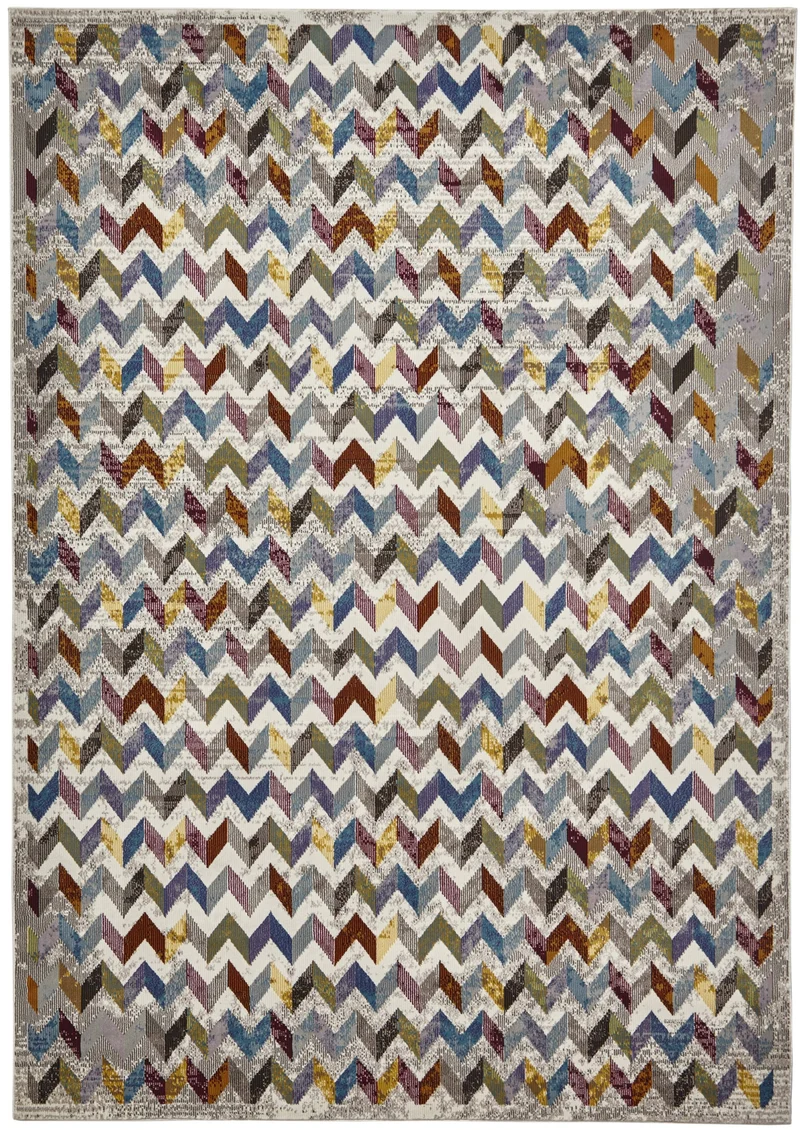 Tapis Multicolore Graphique 16th Avenue 36A