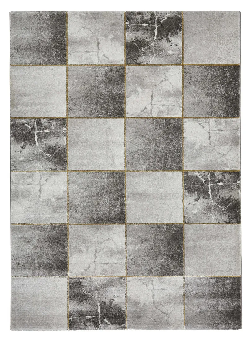 Tapis Gris de Salon Graphique moderne CRAFT 23495