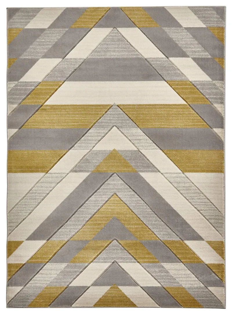 Tapis Jaune design moderne intérieur PEMBROKE