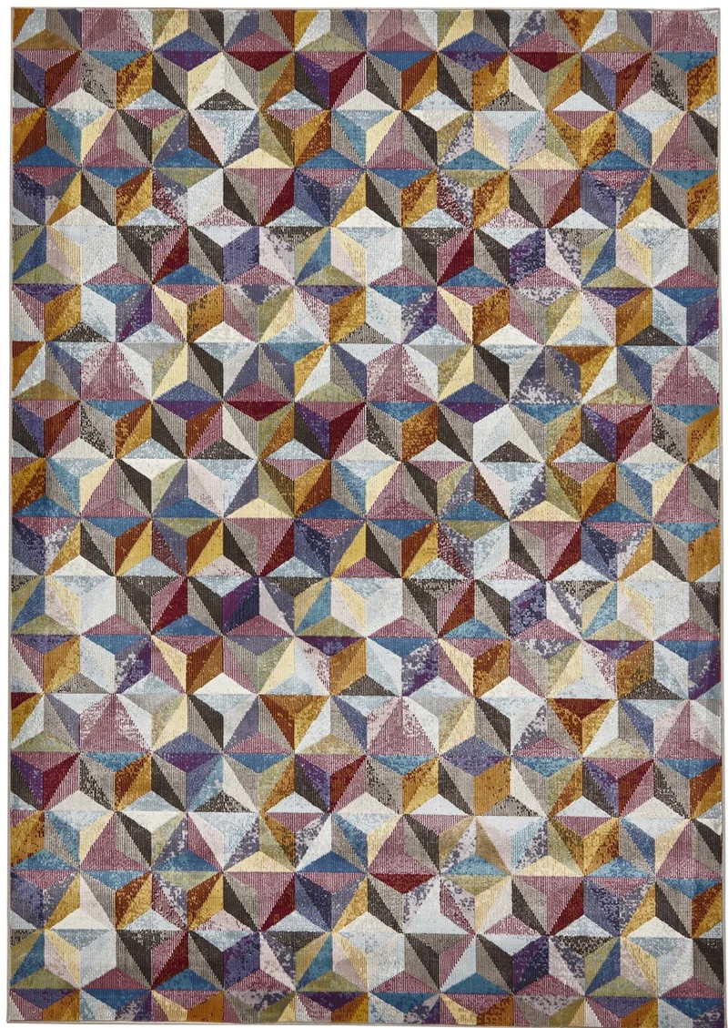 Tapis Multicolore Graphique 16th Avenue 34A