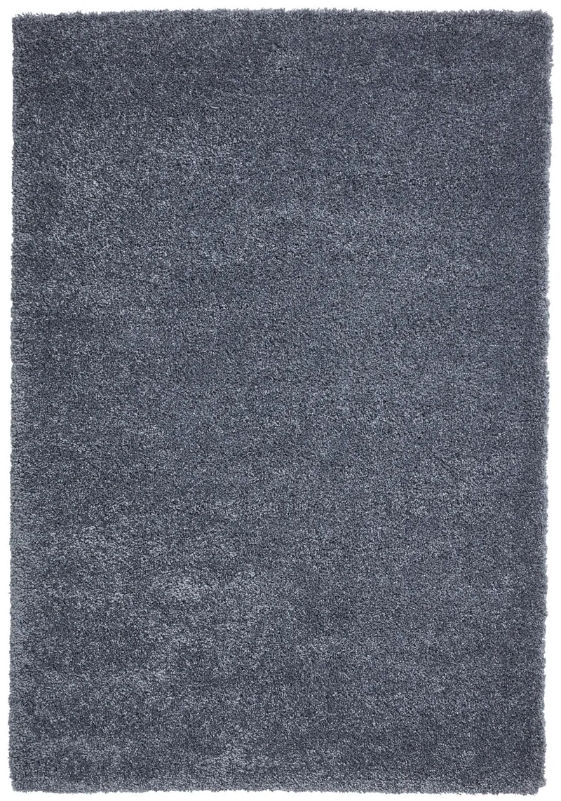 Tapis Shaggy Gris ardoise uni intérieur SIERRA