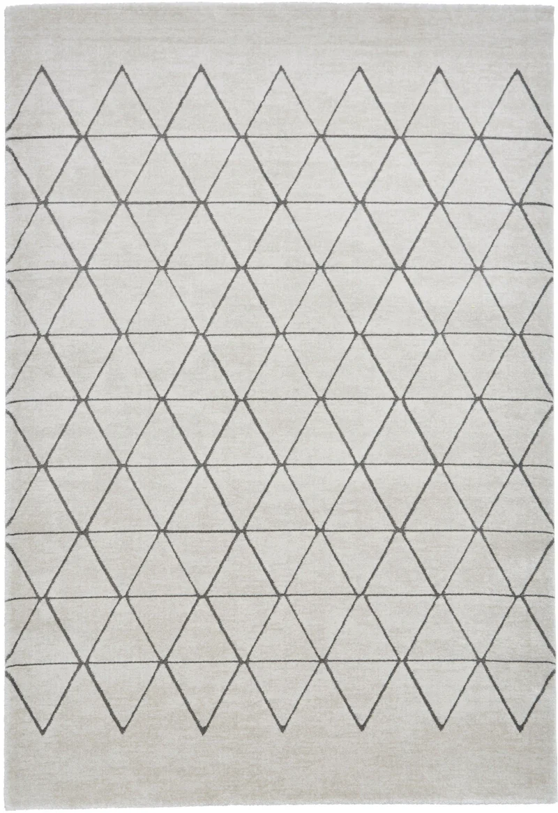 Tapis Scandinave Blanc ivoire Aurora 54238
