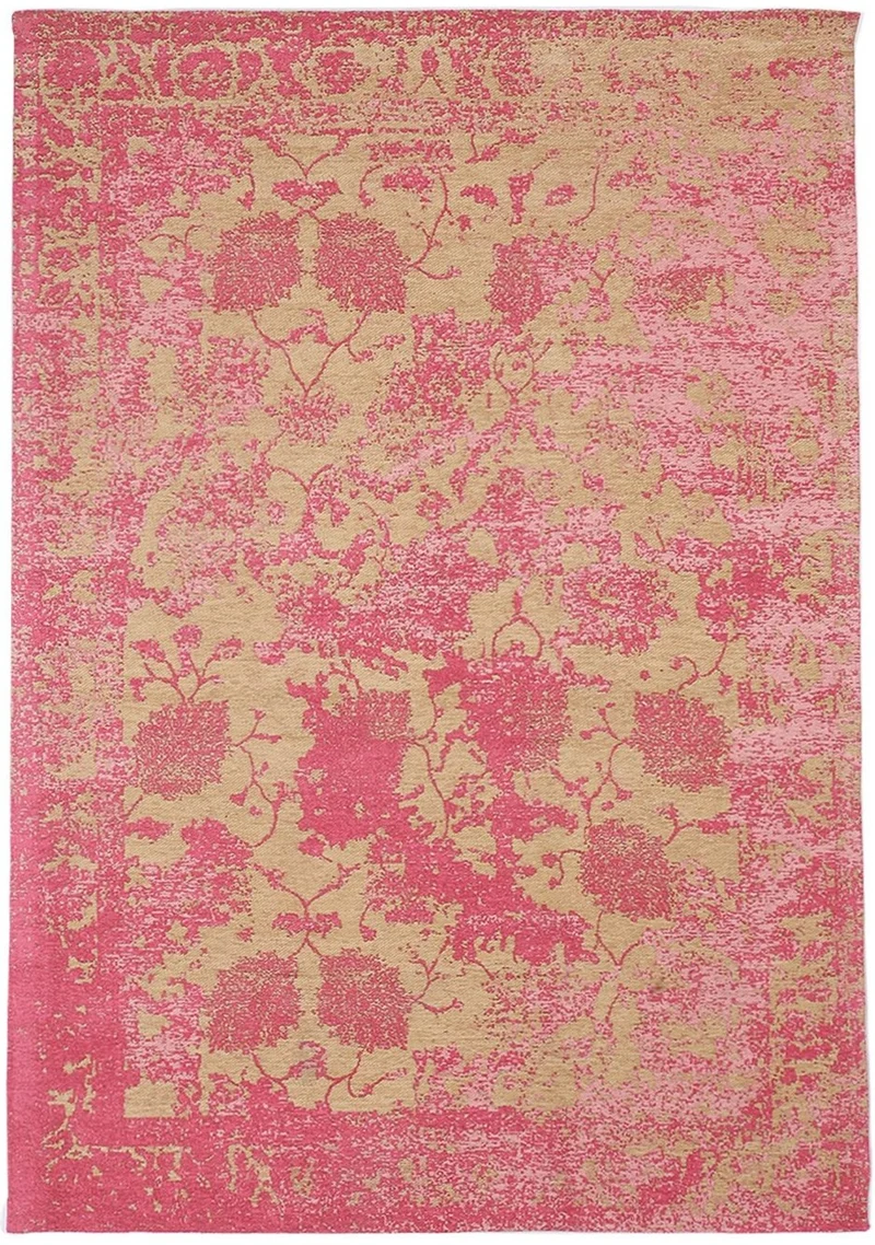 Tapis Rétro-Vintage Rose kilim fait main NEWS DESSE