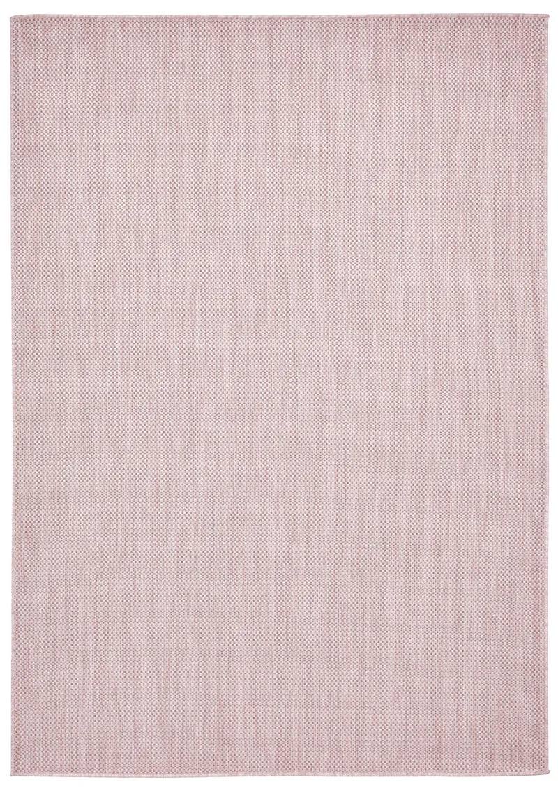 Tapis Extérieur rose uni kilim POP OUTDOORS