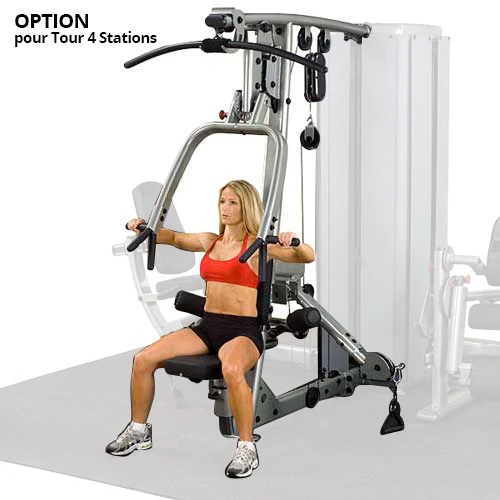 Option Double Poste Presse à Bras et Tirage Dorsal