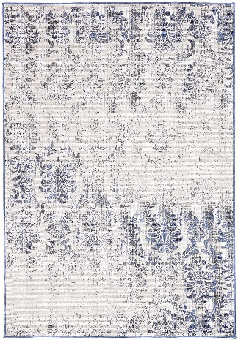 Tapis Extérieur réversible Bleu Vintage NOYA