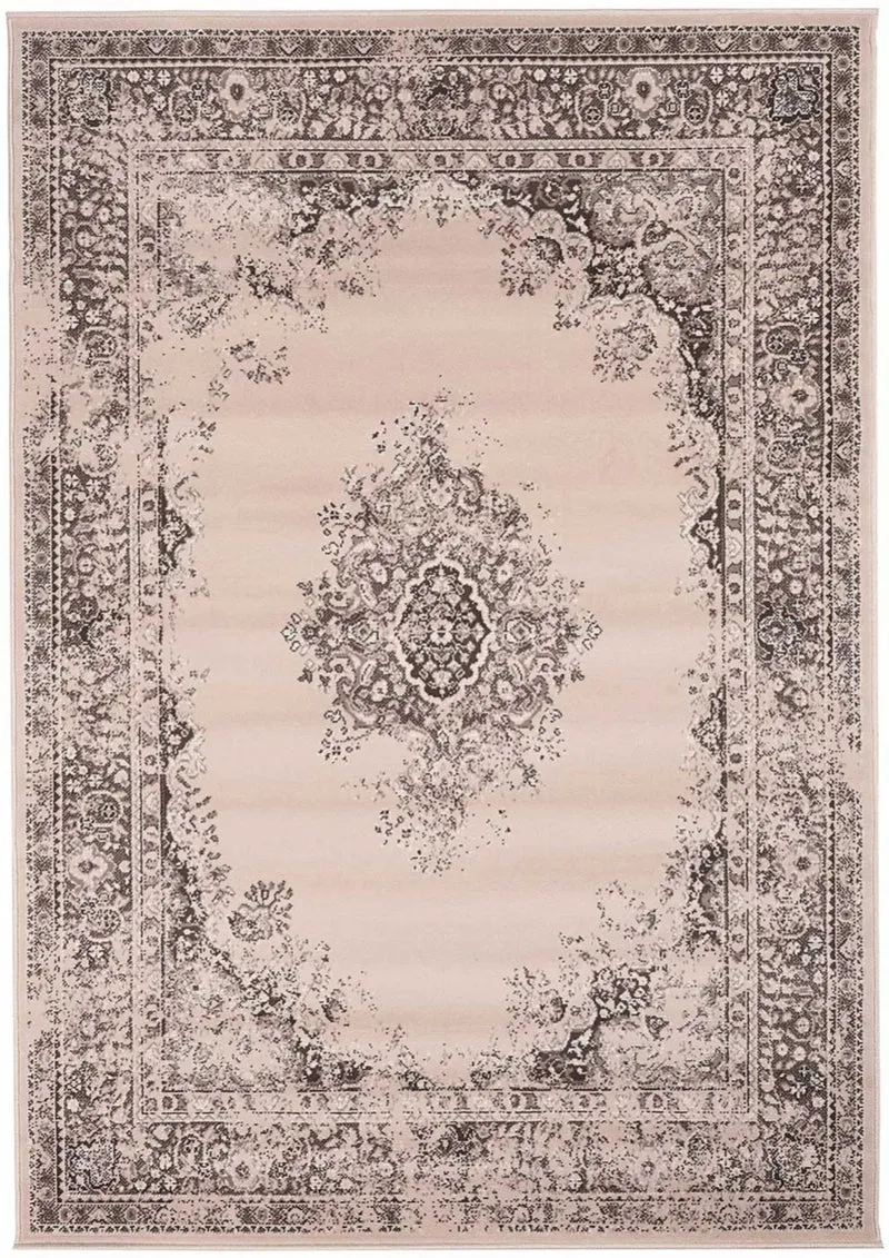 Tapis de Salon Gris style Vintage VINTOR