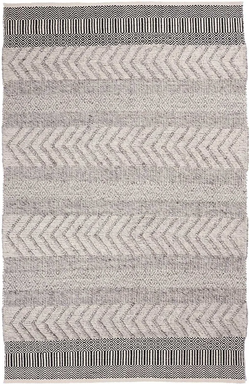 Tapis de Salon Gris en coton Scandinave TENDANCIA