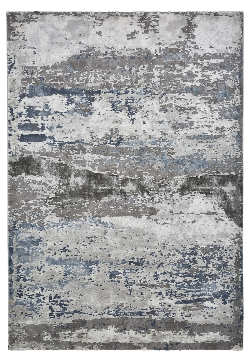 Tapis de Salon Gris Design Abstrait Craft 19788