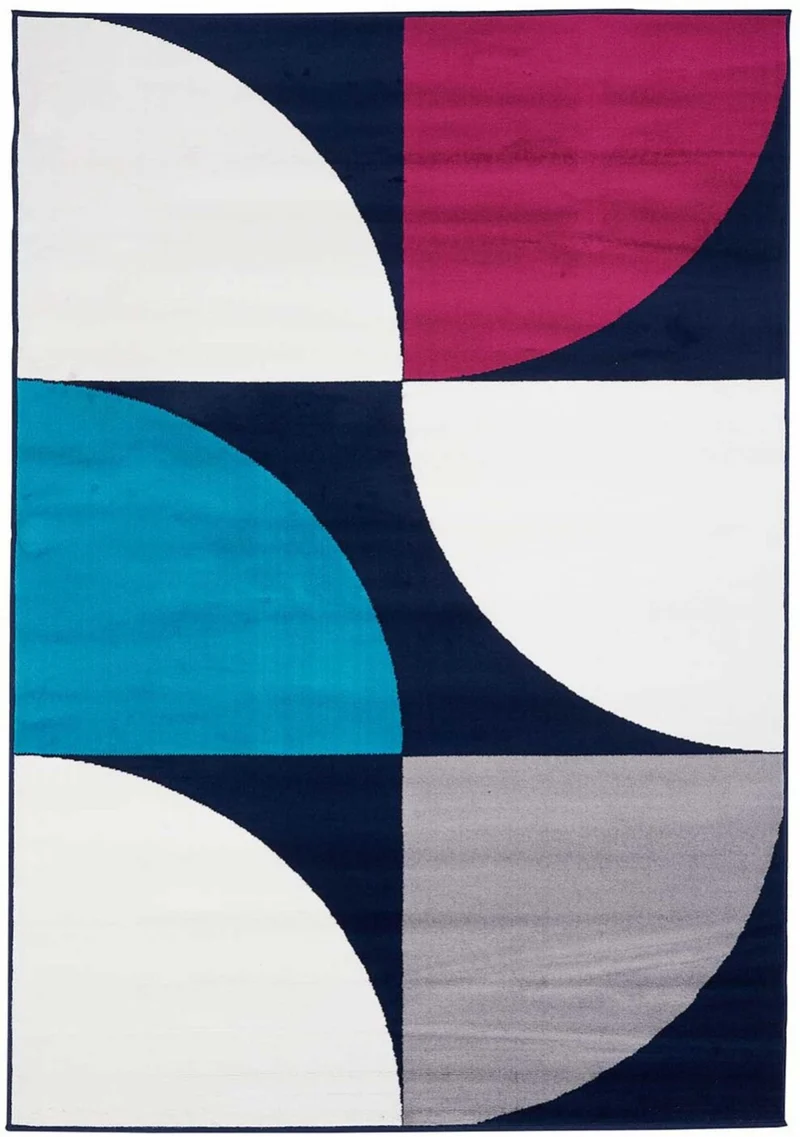 Tapis de Salon Contemporain v2 Multicolore LICAR