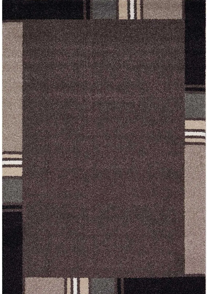 Tapis de Salon Marron motif Graphique ZAQUO