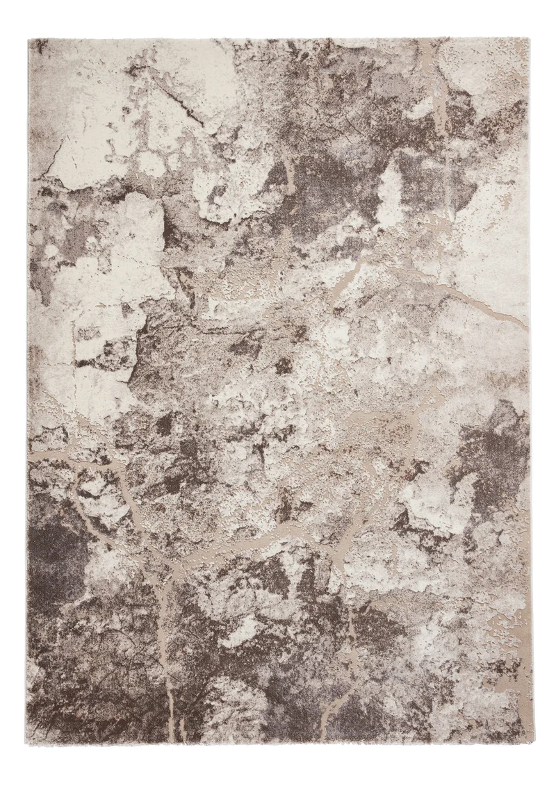 Tapis Beige argenté style moderne Florence 50032