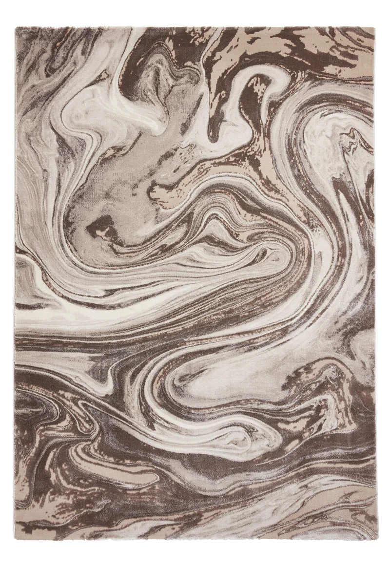 Tapis Beige argenté style Moderne Florence 50031