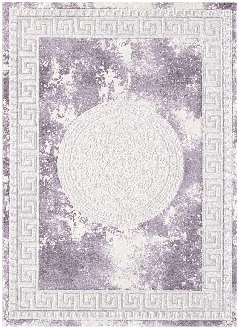 Tapis Violet style Oriental KHY ALAN