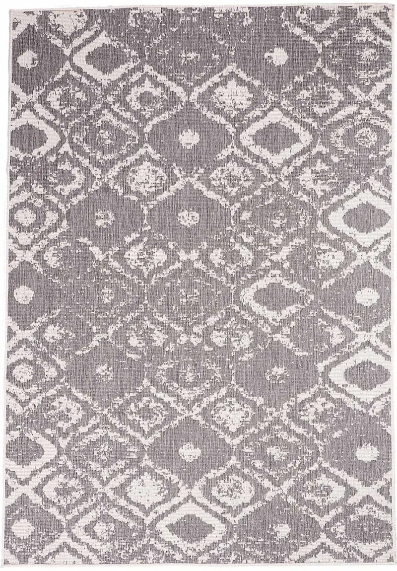 Tapis Extérieur Réversible Gris Vintage AF SALMA