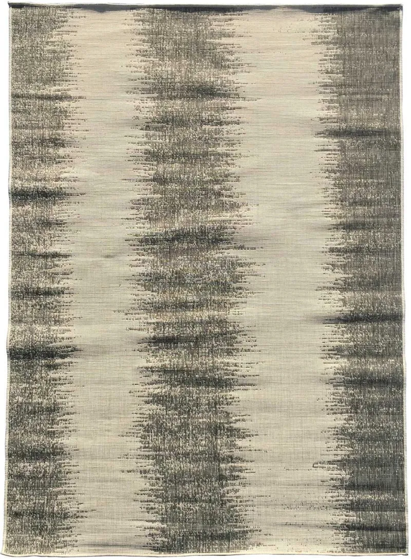 Tapis Extérieur réversible Argenté Graphique WAY