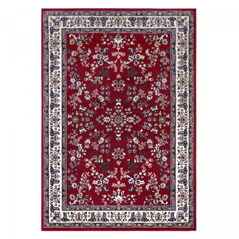Tapis Style Orient Rouge en Polypropylène 120x170 cm – Royaume du Tapis