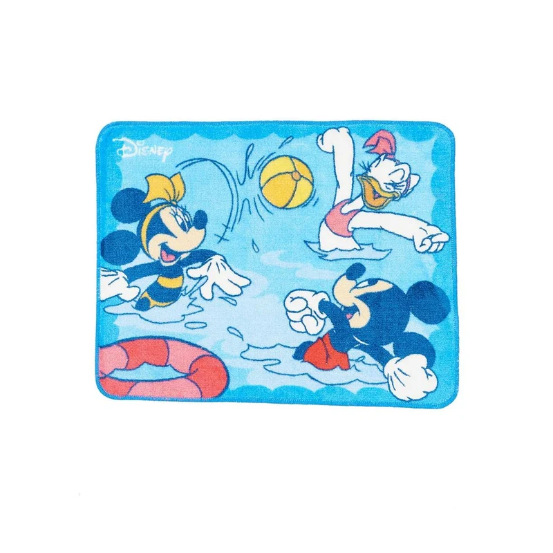 Tapis de Salle de Bain Bleu Mickey 55x70 cm – Royaume du Tapis