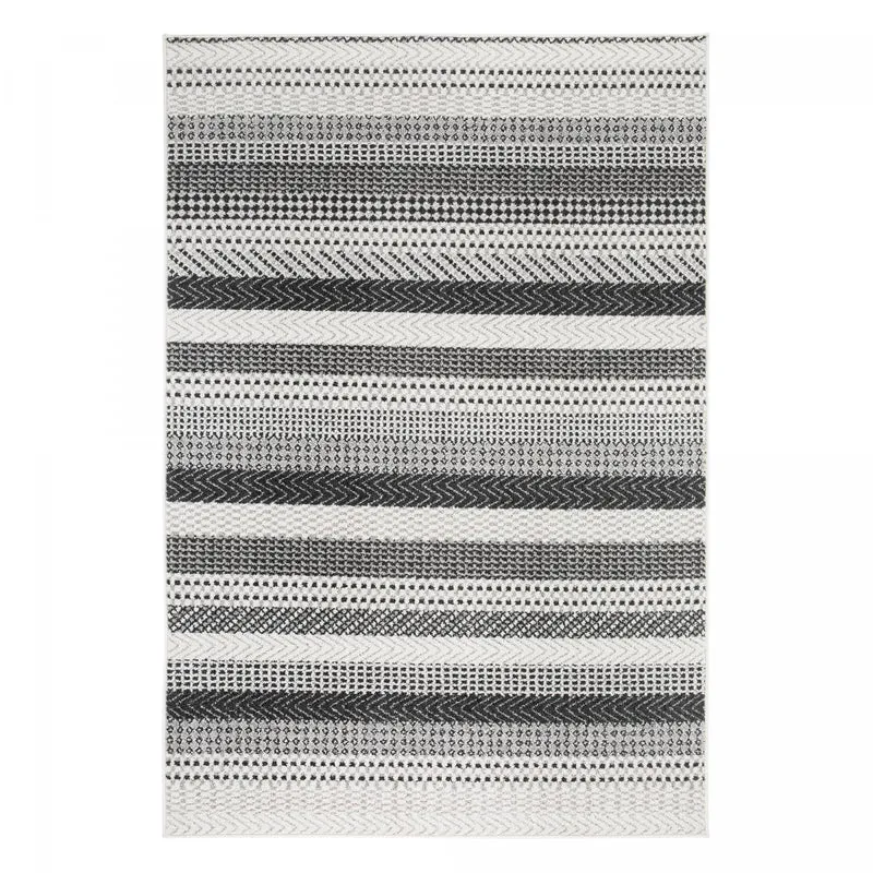 Tapis Gris en Polyester 2 160x235 cm – Royaume du Tapis