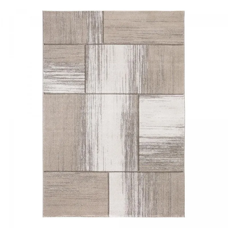 Tapis Beige en Polypropylène 133x190 cm – Royaume du Tapis