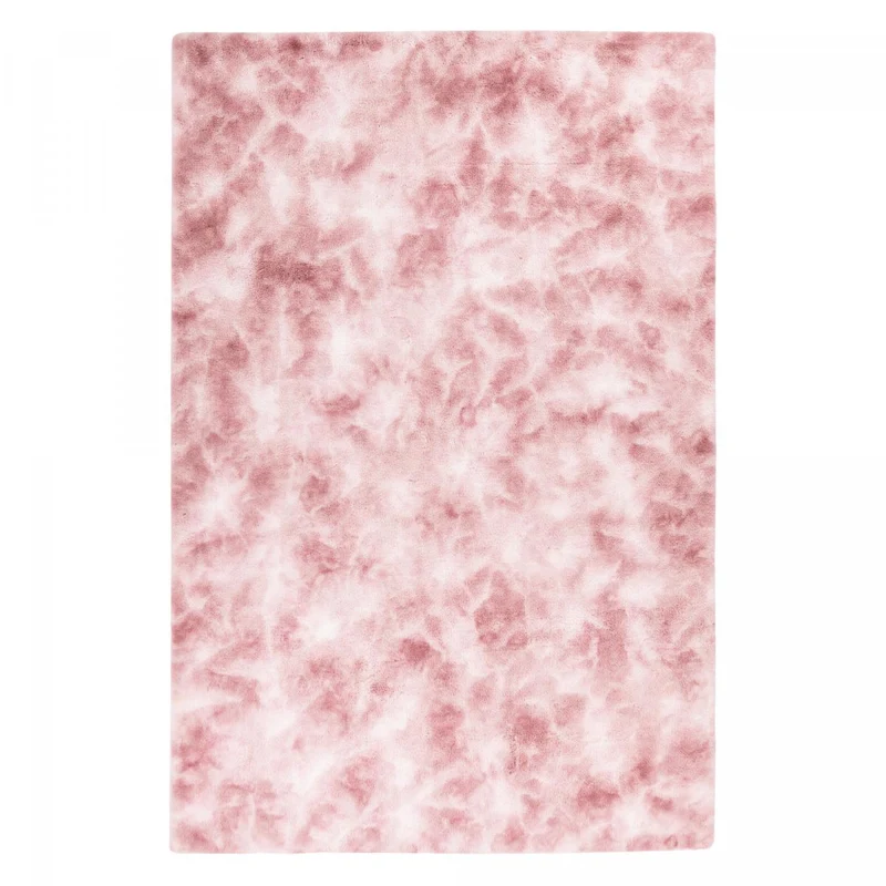 Tapis Shaggy Rose en Polyester 160x230 cm – Royaume du Tapis