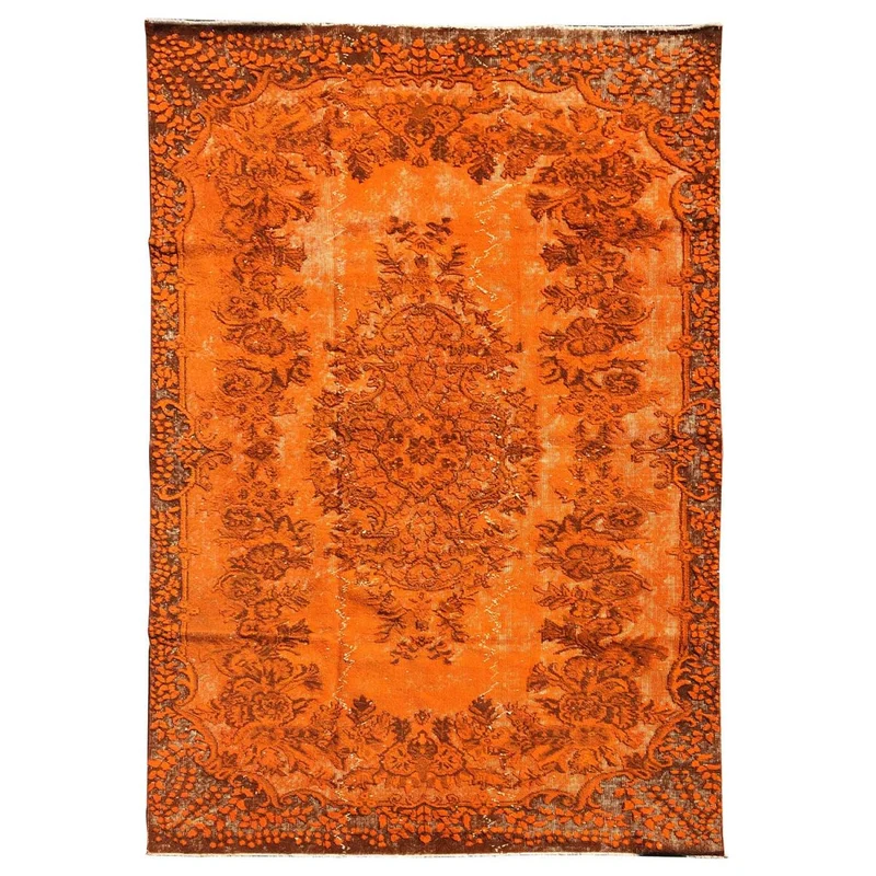 Tapis d'Orient Orange Oymali 160x276 cm – Royaume du Tapis