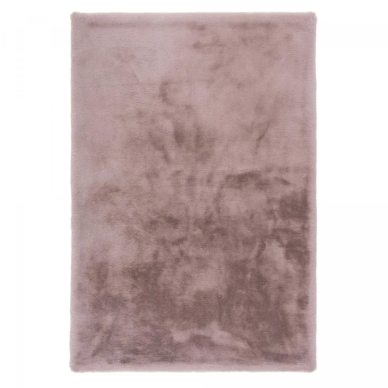 Tapis Shaggy Rose en Polyester 3 50x90 cm – Royaume du Tapis