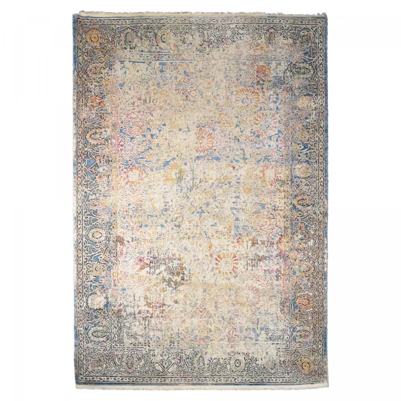 Tapis Crème Pastel Vintage 133x190 cm – Royaume du Tapis