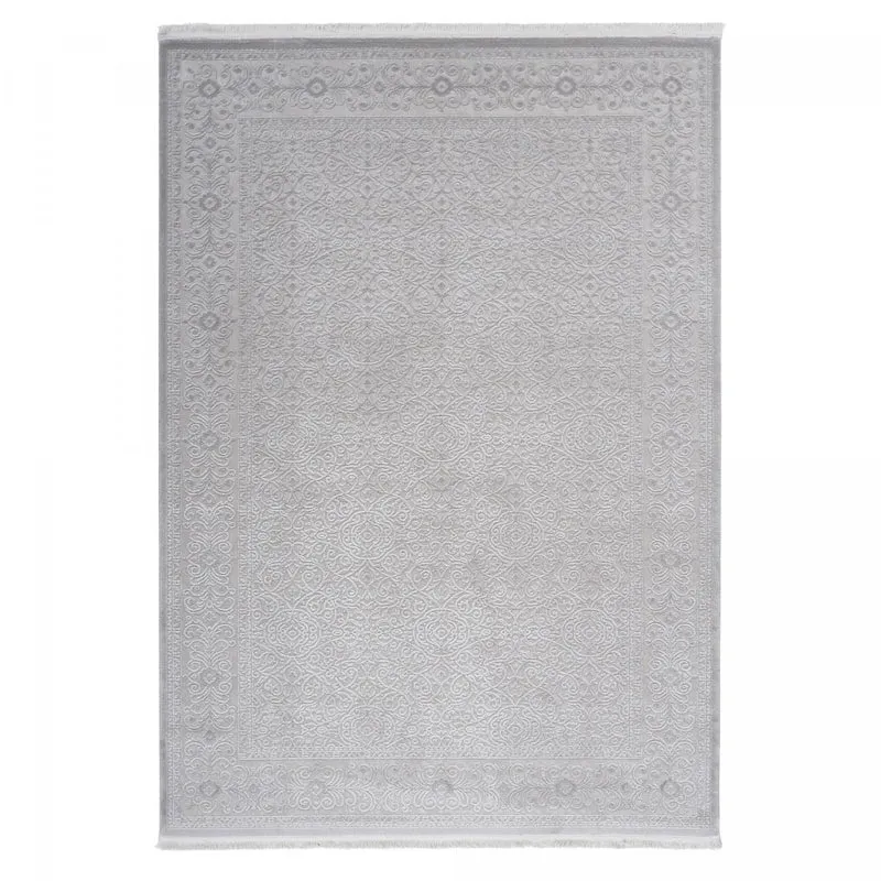 Tapis Argent en Acrylique 160x230 cm – Royaume du Tapis