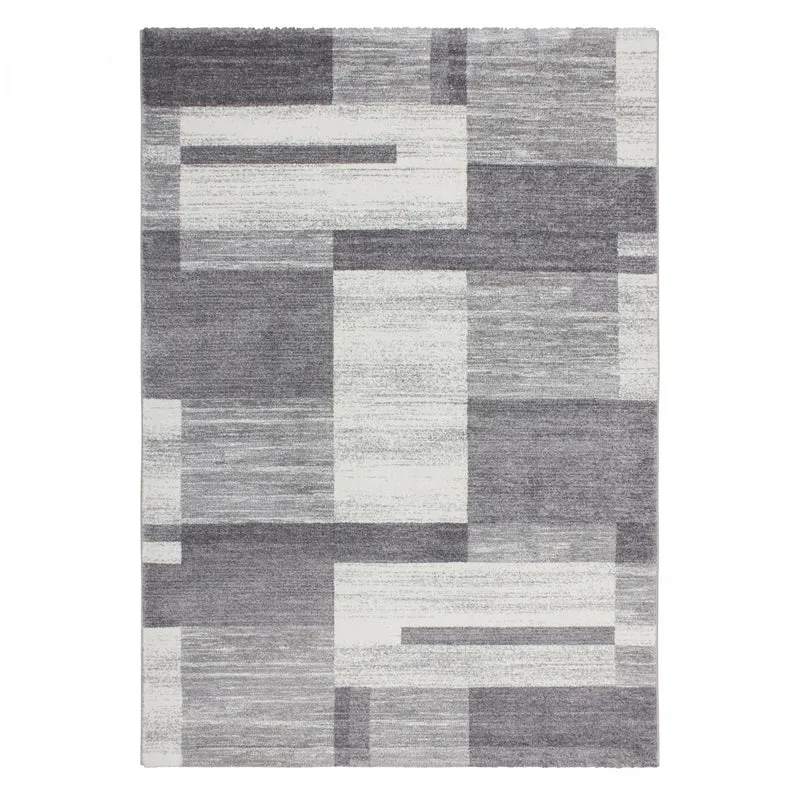 Tapis Argent en Polypropylène 2 120x170 cm – Royaume du Tapis