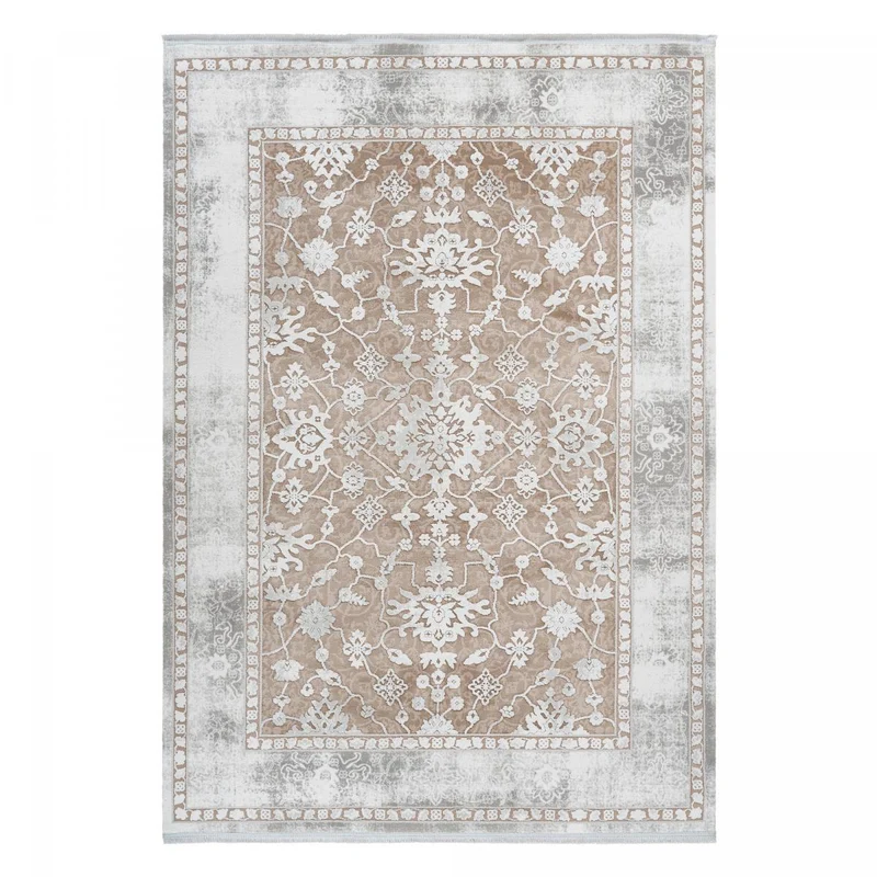 Tapis Beige en Acrylique 3 160x230 cm – Royaume du Tapis