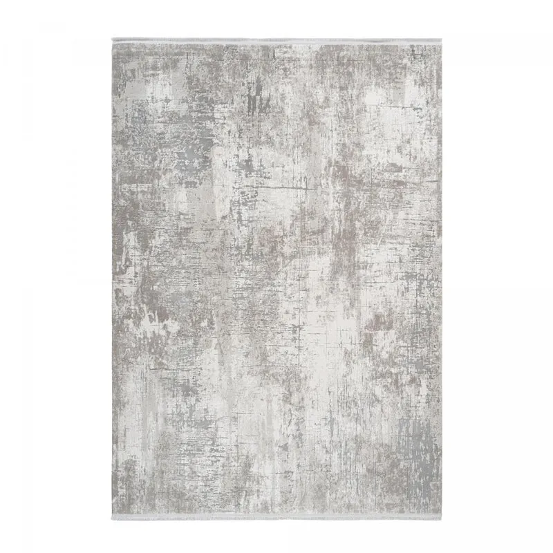 Tapis Argent et Gris en Acrylique 2 160x230 cm – Royaume du Tapis