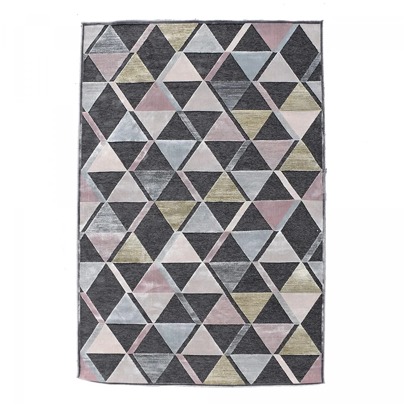 Tapis Gris Style Scandinave 120x170 cm – Royaume du Tapis
