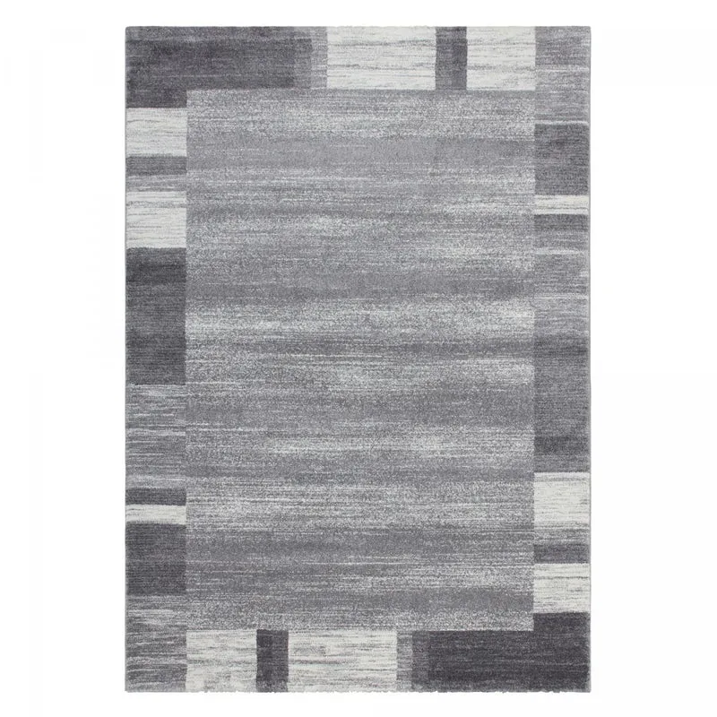 Tapis Argent en Polypropylène 120x170 cm – Royaume du Tapis