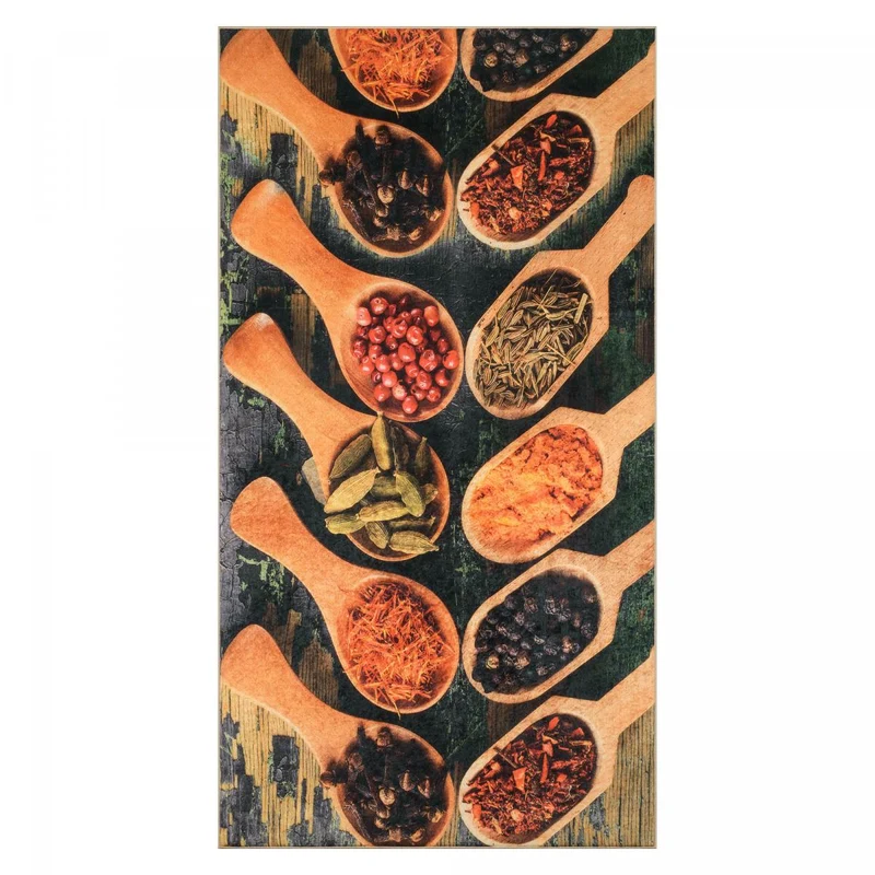Tapis de Cuisine Multicolore Kilim Imprimé 2 80x150 cm – Royaume du Tapis