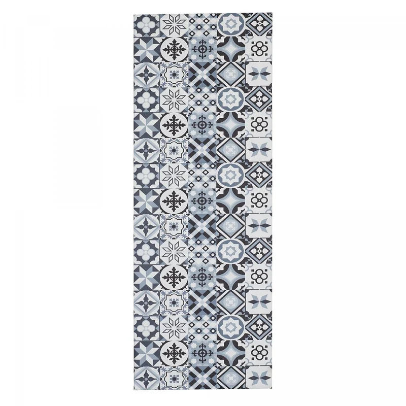 Tapis de Cuisine Multicolore Kilim en PVC 2 50x150 cm – Royaume du Tapis
