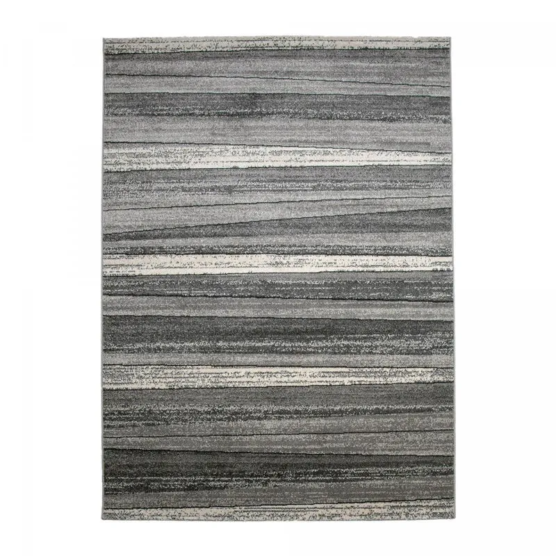 Tapis Gris en Polypropylène 5 120x170 cm – Royaume du Tapis